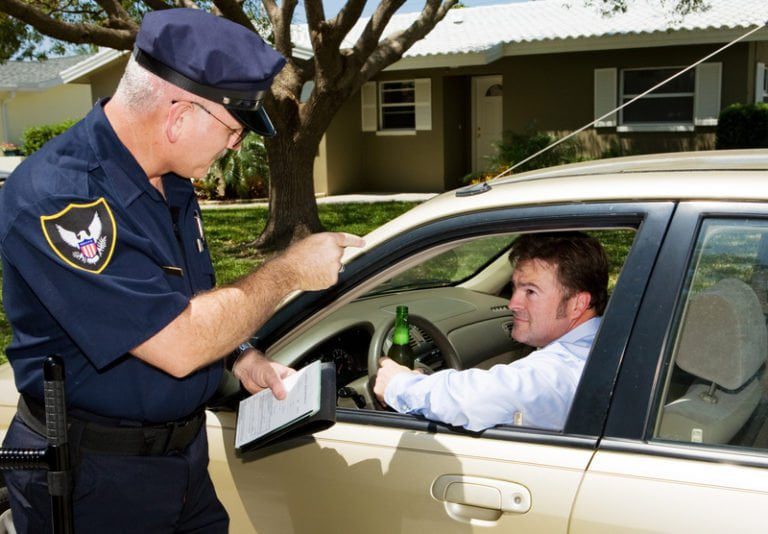 open container laws california