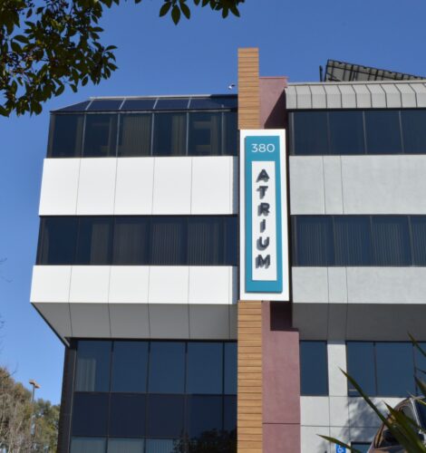 Atrium building at 380 S. Melrose Ave.