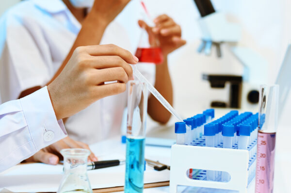 A forensics lab that could be running a rape kit