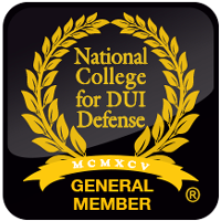 NCDD Badge indicating Peter Liss is a member of the National College for DUI Defense